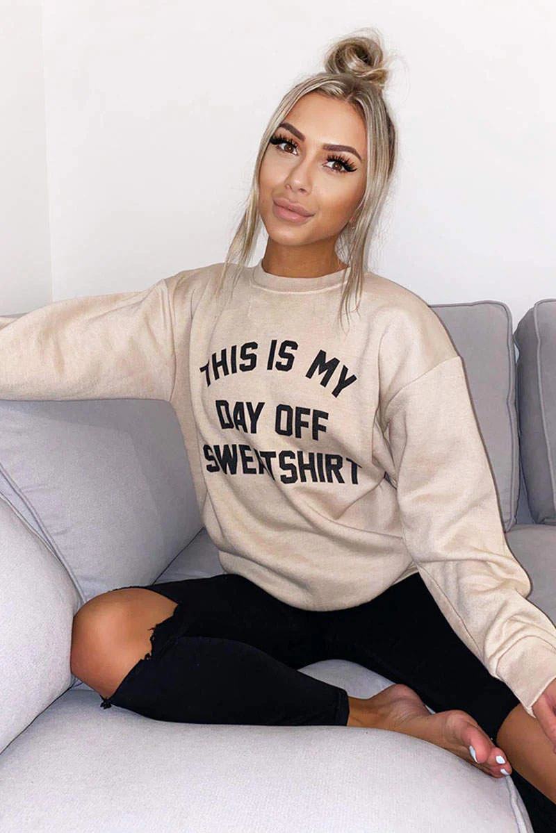 Stone Day Off Sweatshirt - Swimclubus