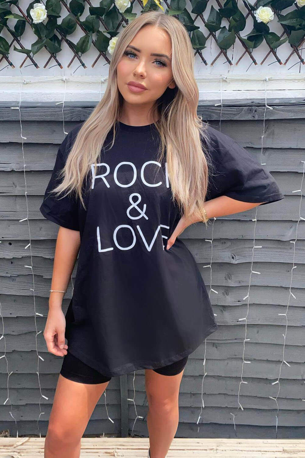 Black Rock and Love T-Shirt - Swimclubus