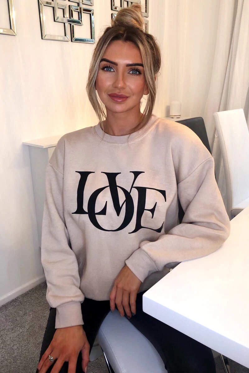 Stone LOVE Sweatshirt - Swimclubus