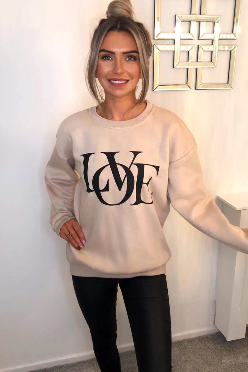 Stone LOVE Sweatshirt - Swimclubus