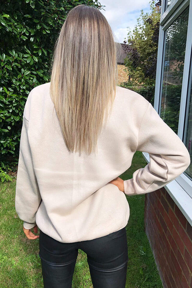 Stone Oversized Sweatshirt - Swimclubus